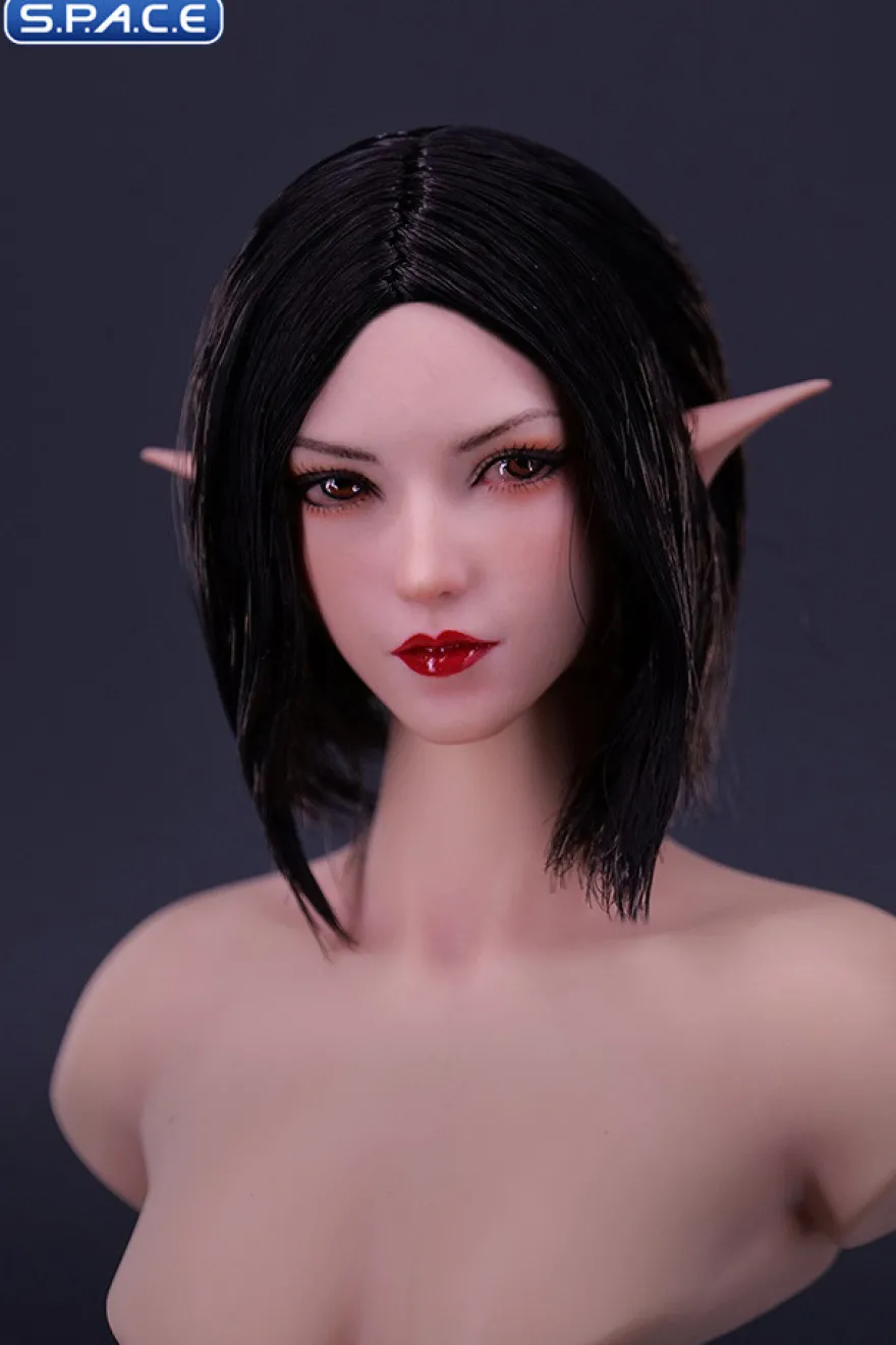 1/6 Scale Elf Twin Mei Head Sculpt