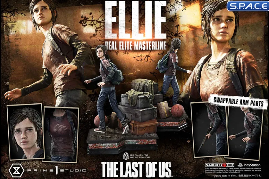 1/4 Scale Ellie Real Elite Masterline Statue - Bonus Version