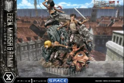 1/4 Scale Eren, Mikasa & Armin Ultimate Premium Masterline Statue