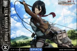 1/4 Scale Eren, Mikasa & Armin Ultimate Premium Masterline Statue