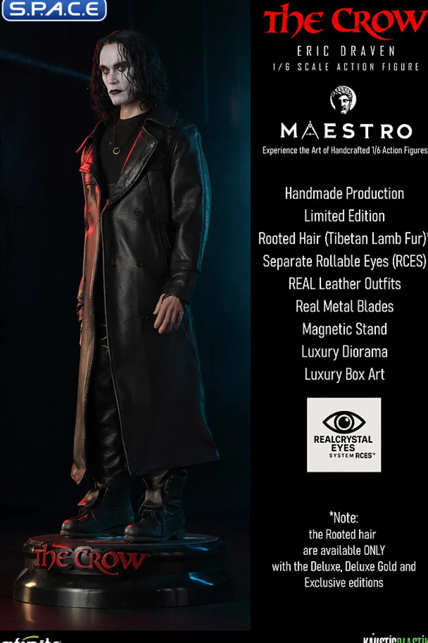 1/6 Scale Eric Draven Maestro Line - Deluxe Gold Version