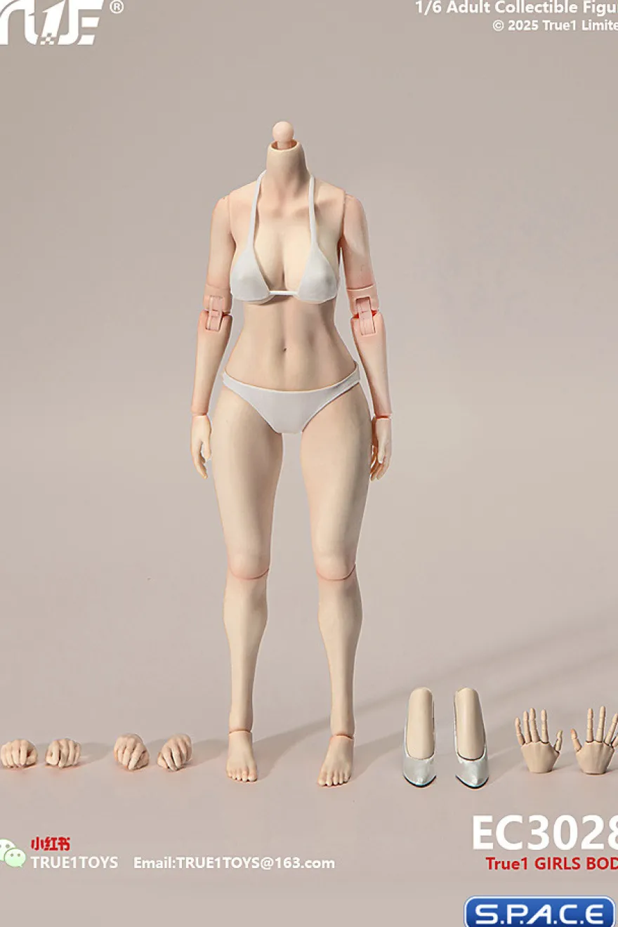 1/6 Scale female Body EC3028-P - large Bust Version