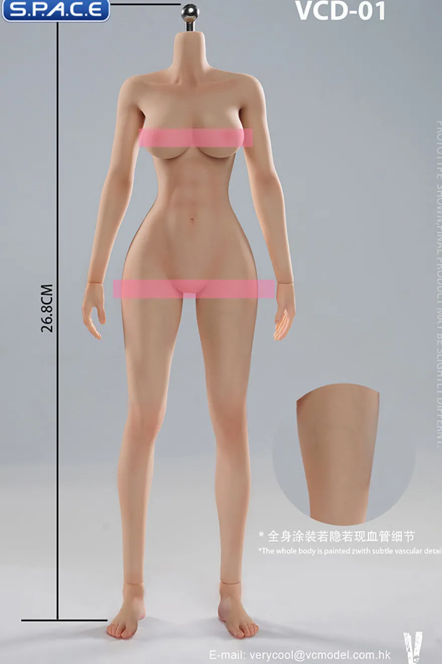 1/6 Scale Female Body with removable feet VCD-01A