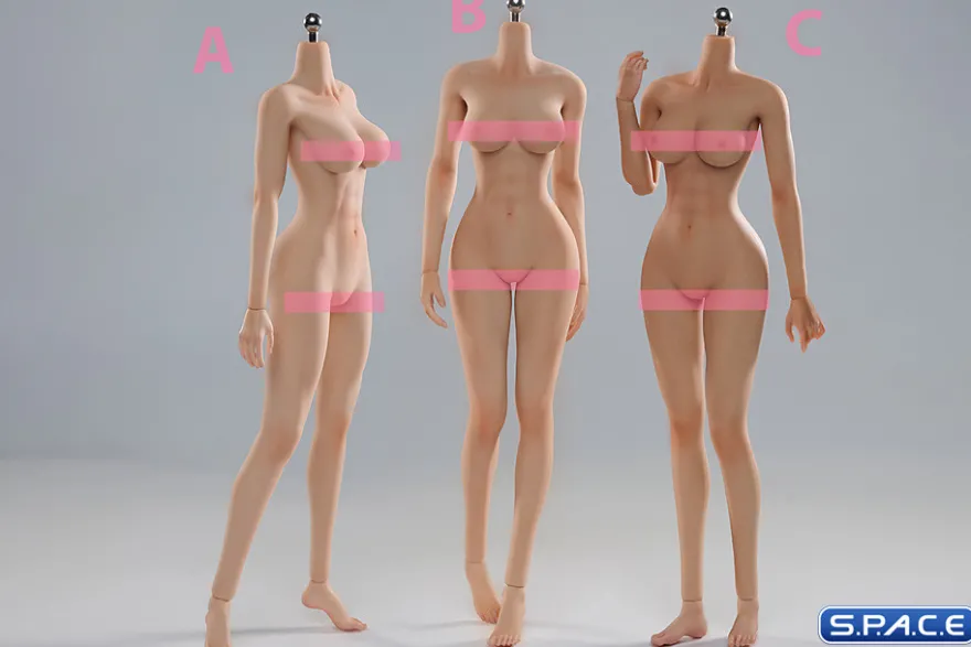 1/6 Scale Female Body with removable feet VCD-01C