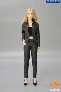 1/6 Scale Female casual denim Set