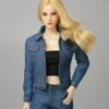 1/6 Scale Female casual denim Set