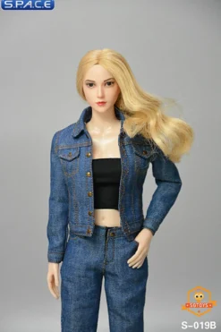 1/6 Scale Female casual denim Set