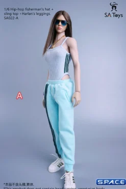 1/6 Scale female Hip-Hop Outfit