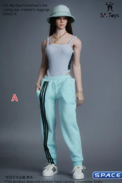 1/6 Scale female Hip-Hop Outfit