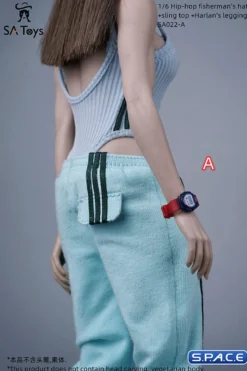 1/6 Scale female Hip-Hop Outfit