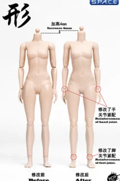 1/6 Scale female pale Body