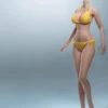 1/6 Scale female super-flexible seamless