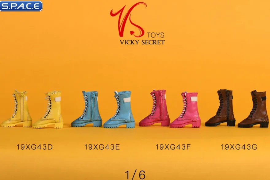 1/6 Scale female Zipper Boots