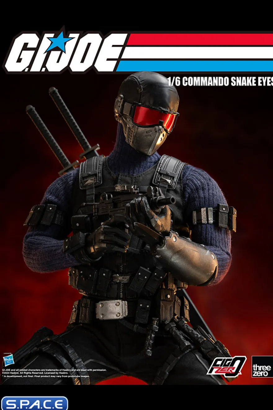 1/6 Scale FigZero Commando Snake Eyes