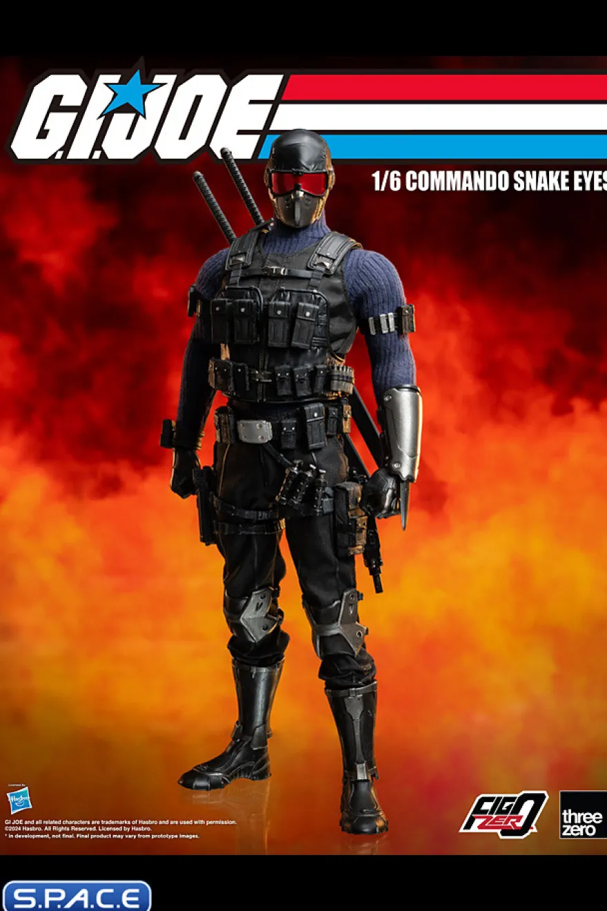 1/6 Scale FigZero Commando Snake Eyes