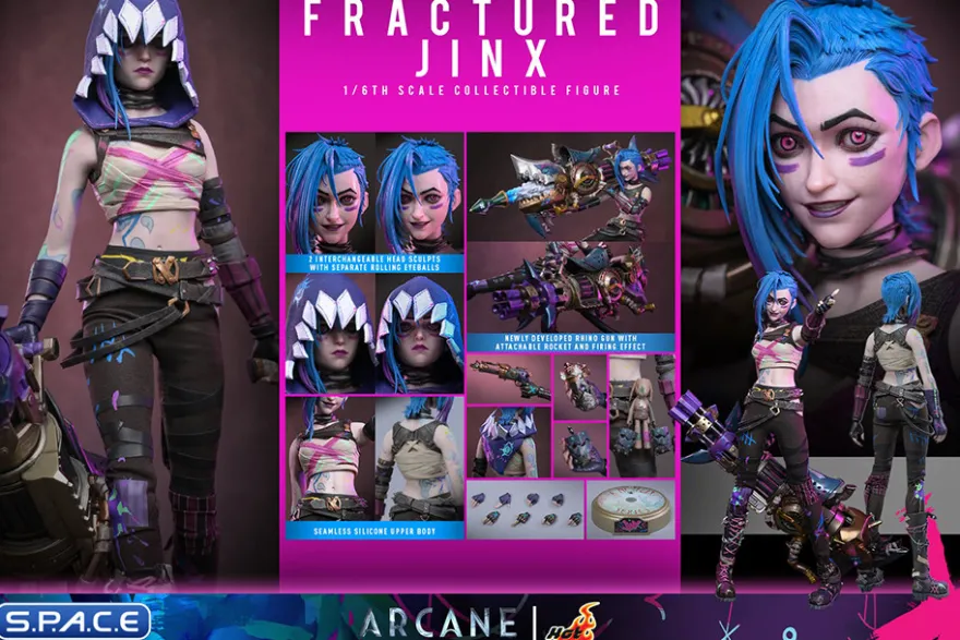 1/6 Scale Fractured Jinx TV Masterpiece TMS183