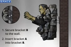 1/2 Scale Frankenstein's Monster Wall Sculpture