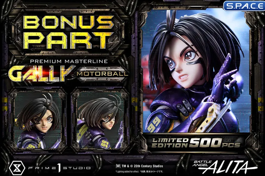 1/4 Scale Gally Motorball Premium Masterline Statue