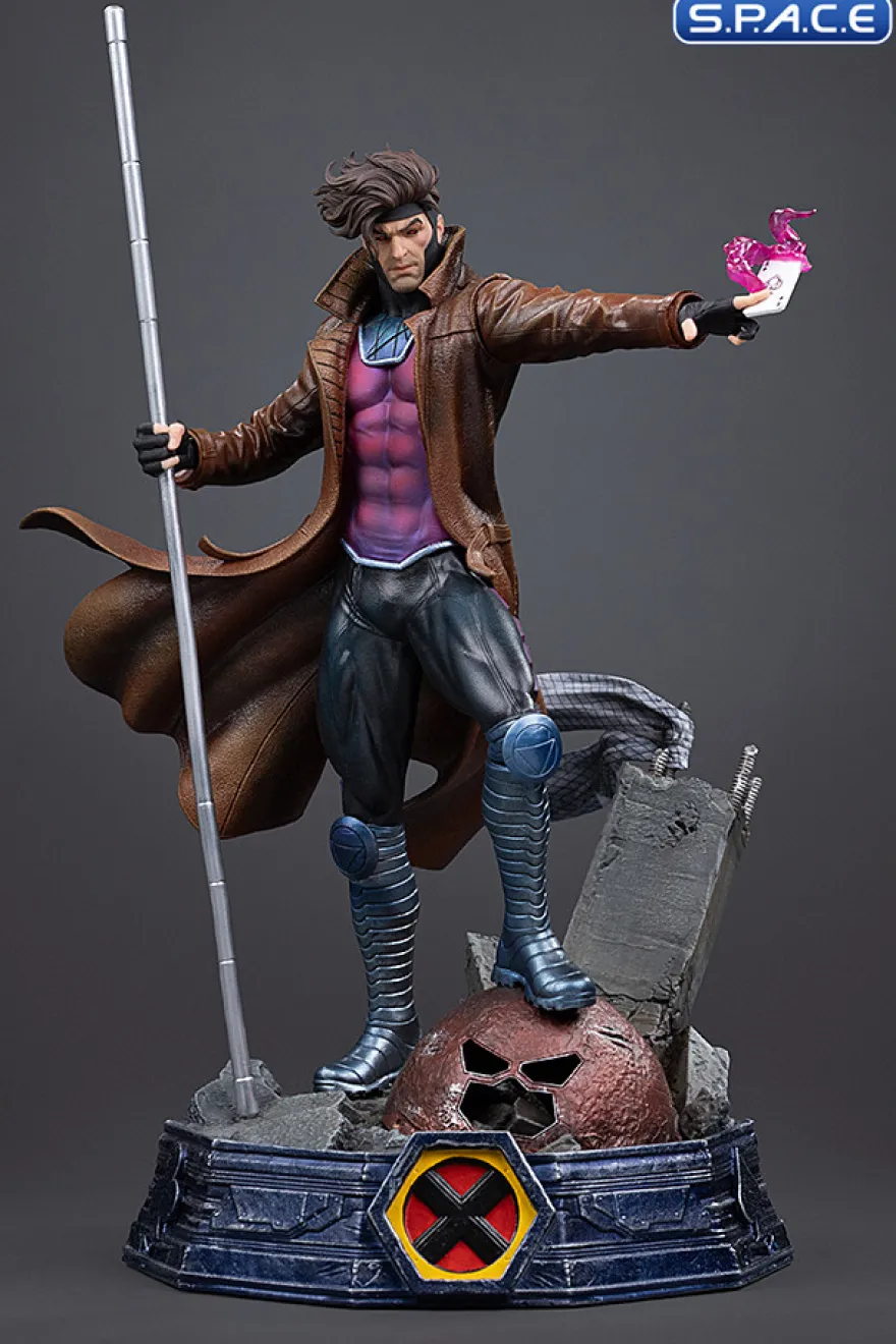 1/10 Scale Gambit Unleashed Art Scale Statue