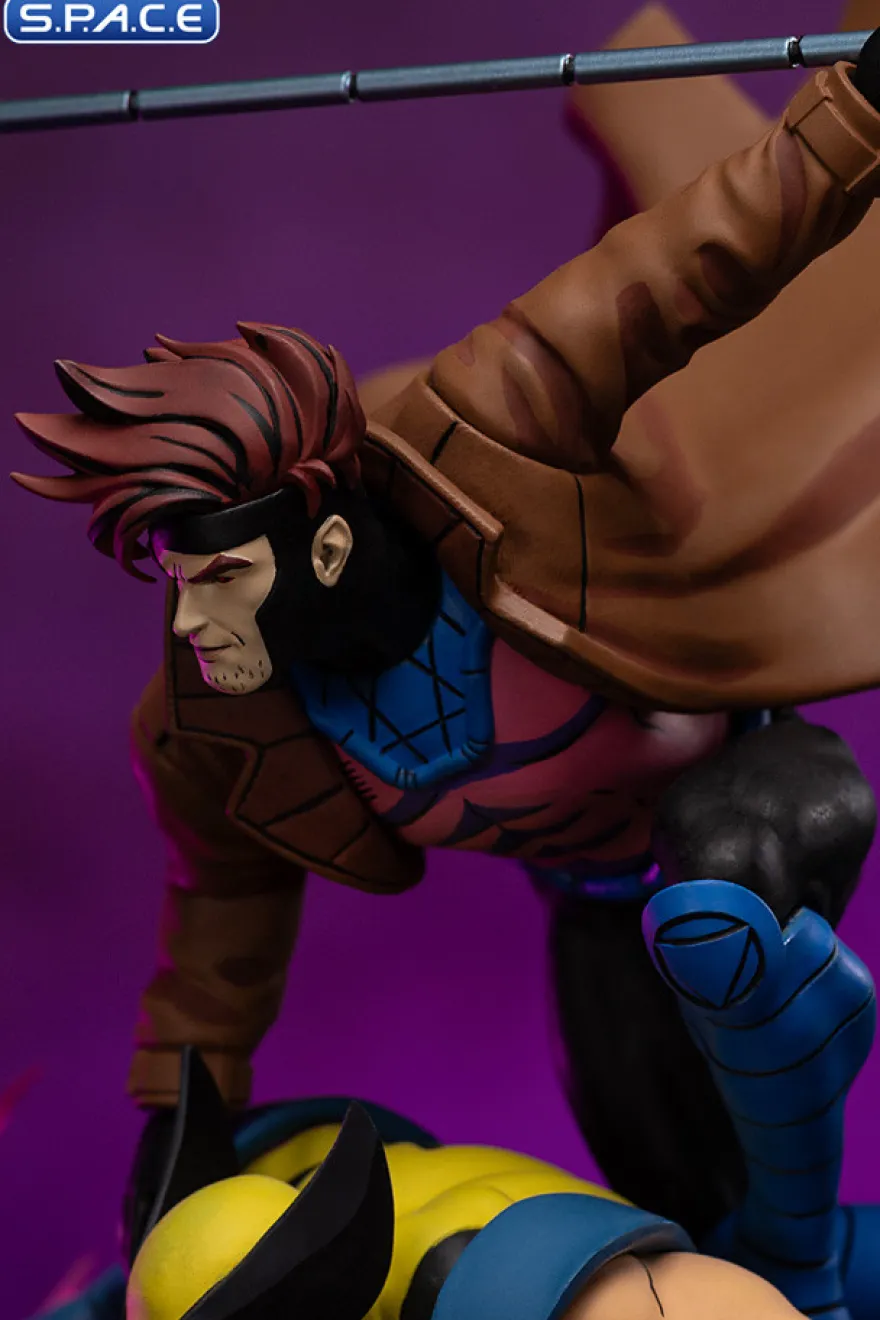 1/10 Scale Gambit & Wolverine Deluxe Art Scale Statue