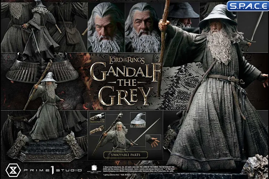 1/4 Scale Gandalf the Grey Premium Masterline Statue
