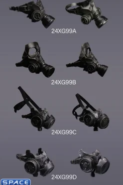 1/6 Scale Gas Mask Version D