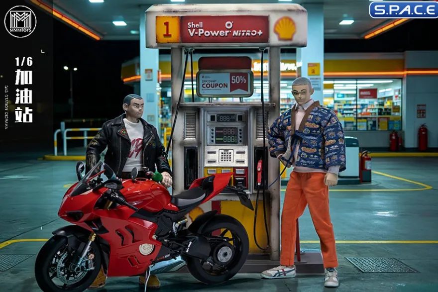 1/6 Scale Gas Station