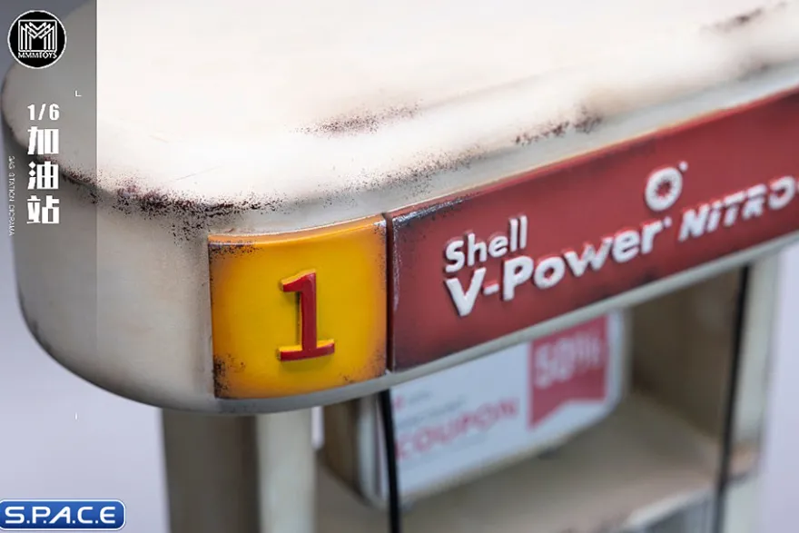 1/6 Scale Gas Station
