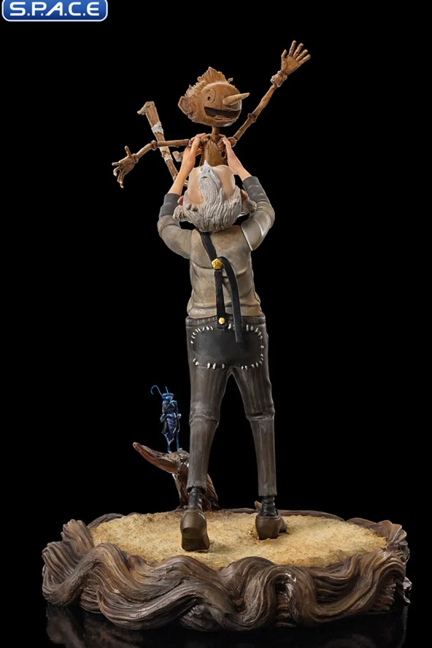 1/10 Scale Geppetto & Pinocchio Art Scale Statue