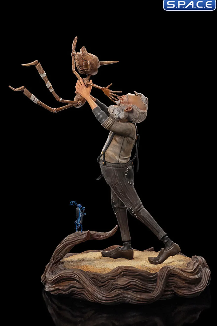 1/10 Scale Geppetto & Pinocchio Art Scale Statue