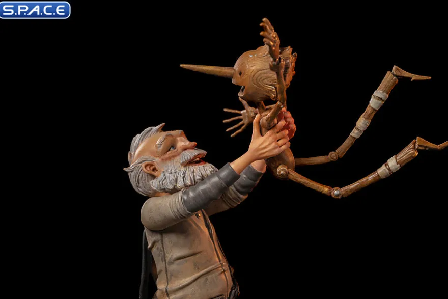 1/10 Scale Geppetto & Pinocchio Art Scale Statue