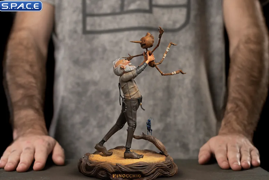 1/10 Scale Geppetto & Pinocchio Art Scale Statue