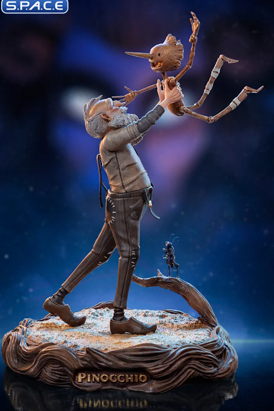 1/10 Scale Geppetto & Pinocchio Art Scale Statue