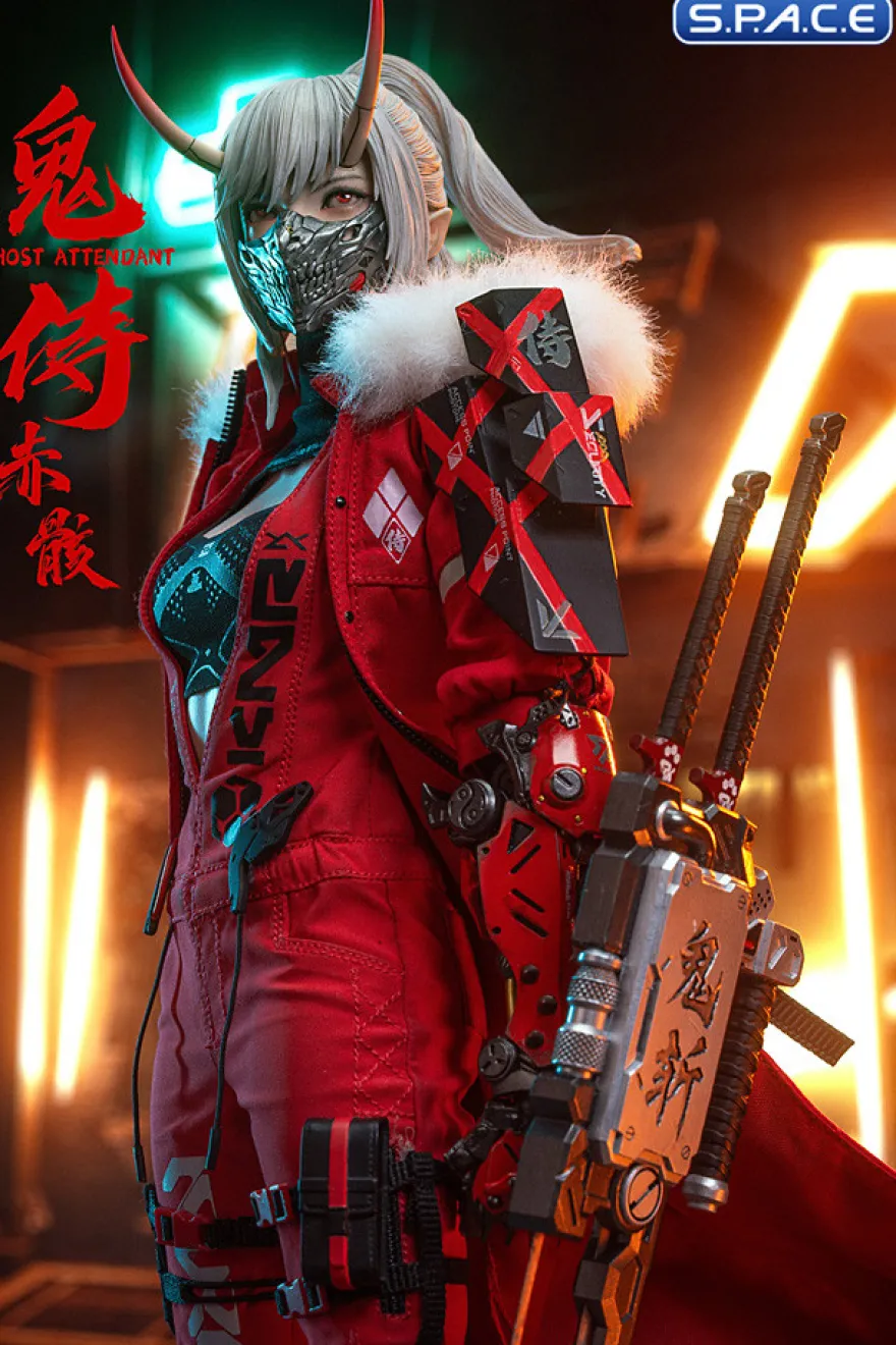 1/6 Scale Ghost Attendant Red Remains