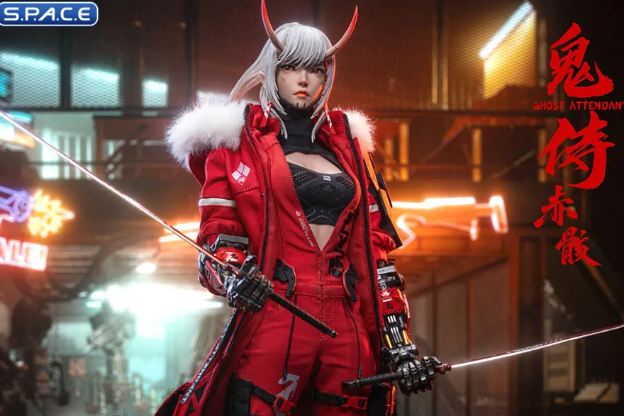 1/6 Scale Ghost Attendant Red Remains