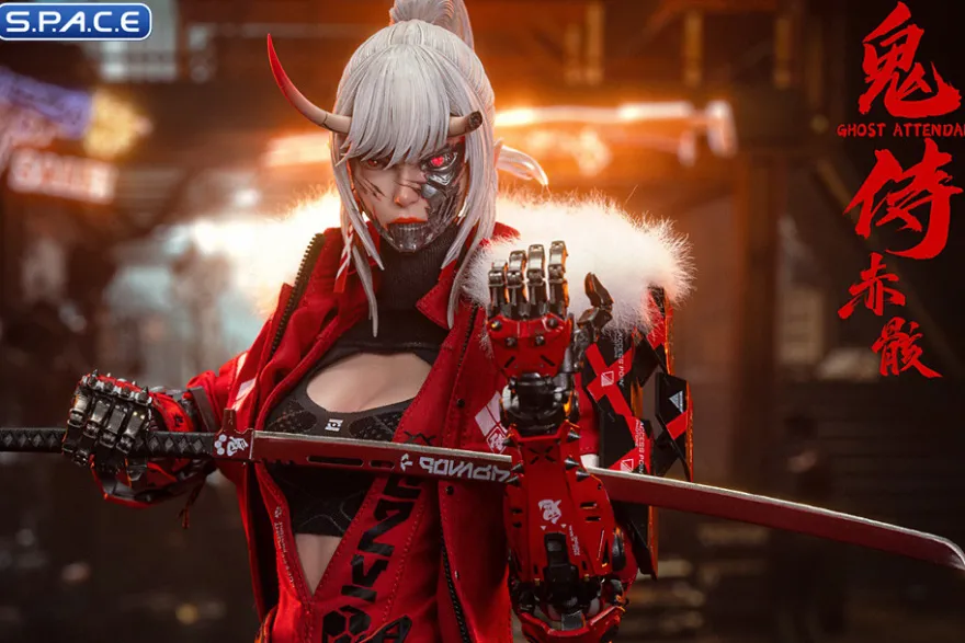 1/6 Scale Ghost Attendant Red Remains
