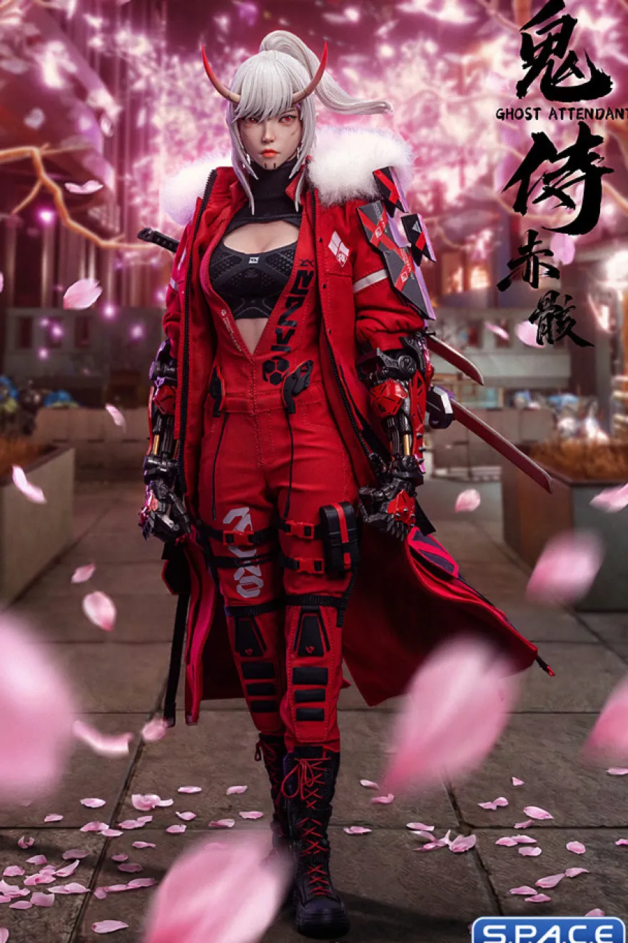 1/6 Scale Ghost Attendant Red Remains