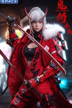 1/6 Scale Ghost Attendant Red Remains