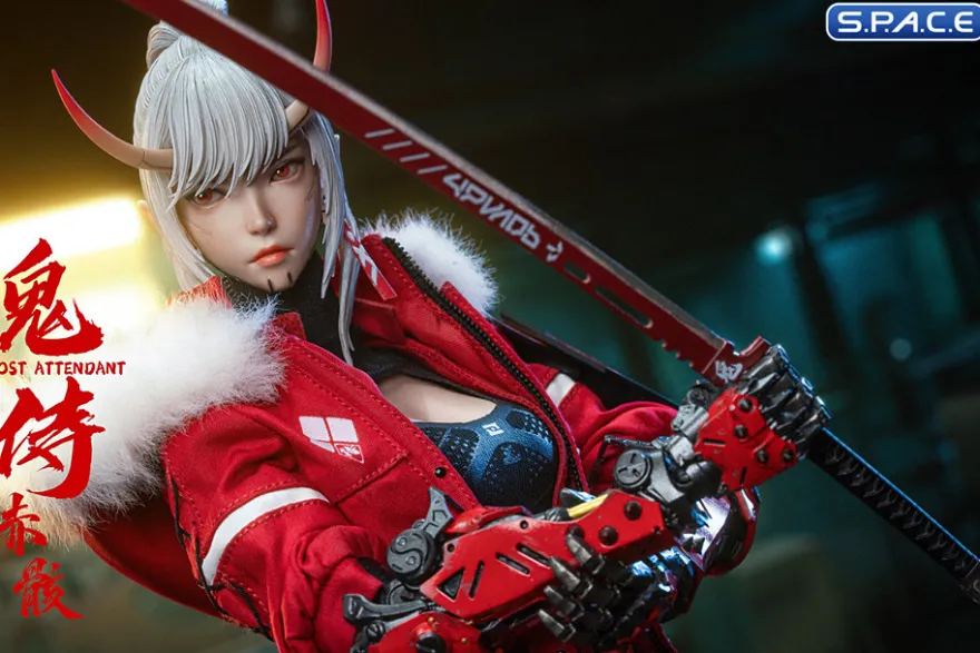 1/6 Scale Ghost Attendant Red Remains