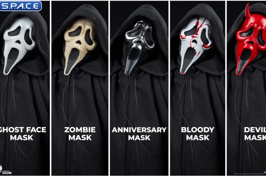 1/4 Scale Ghost Face Statue