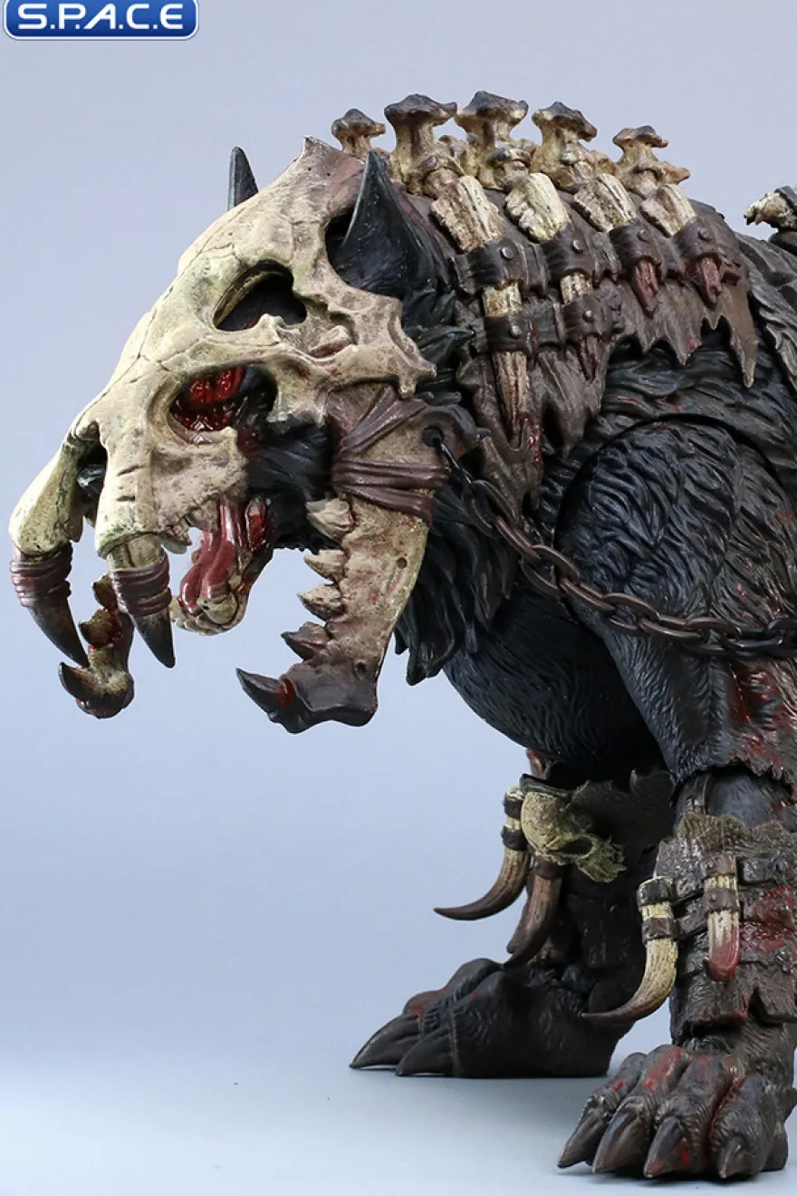 1/12 Scale Giant Wolf White Bones - Bloody Heavy Version