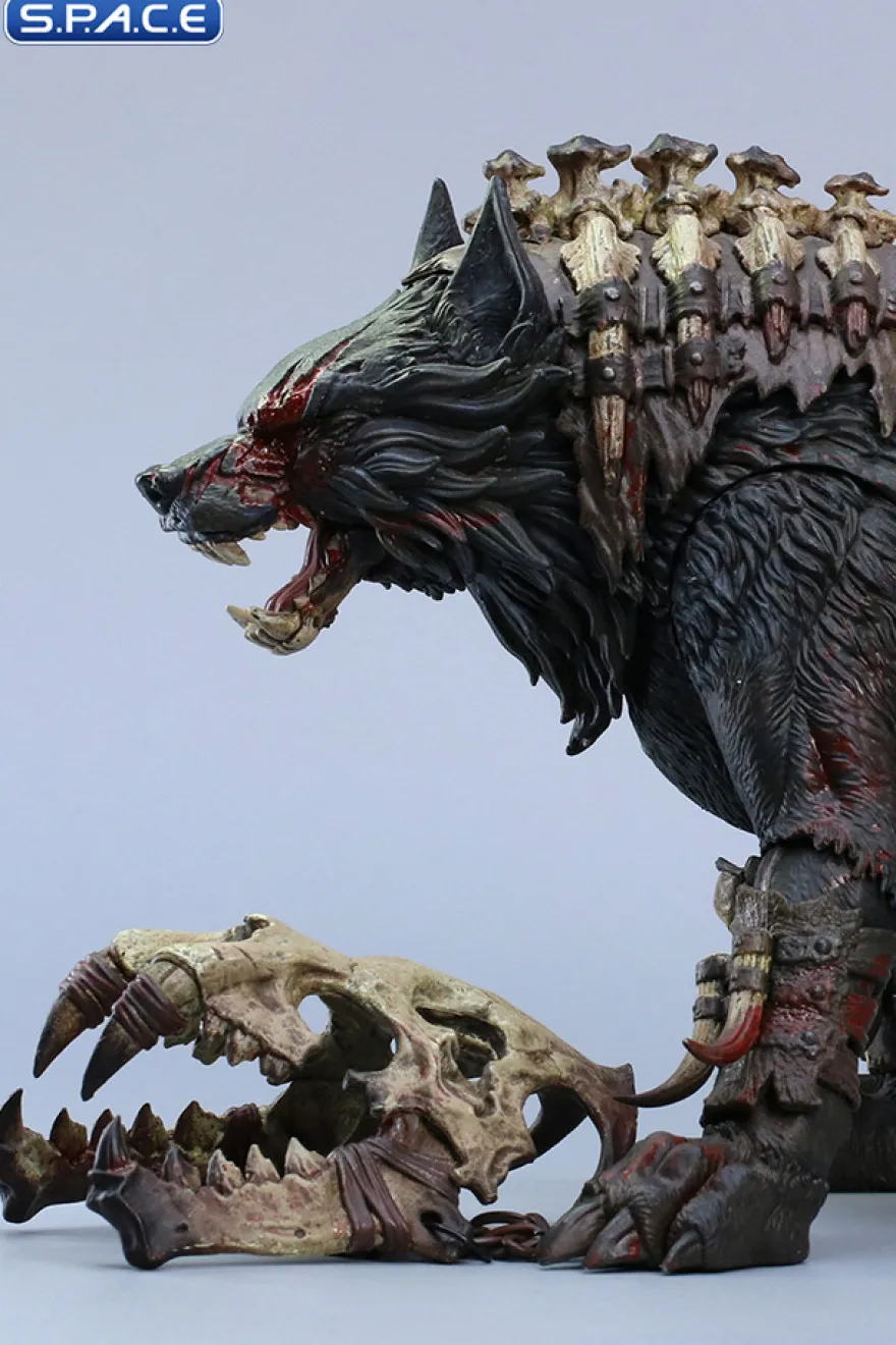 1/12 Scale Giant Wolf White Bones - Bloody Heavy Version