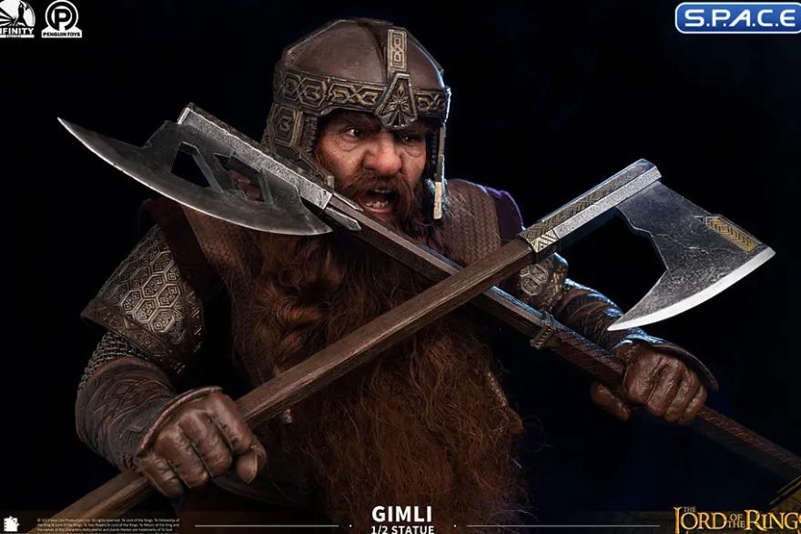 1/2 Scale Gimli Master Forge Statue