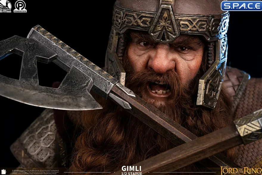 1/2 Scale Gimli Master Forge Statue