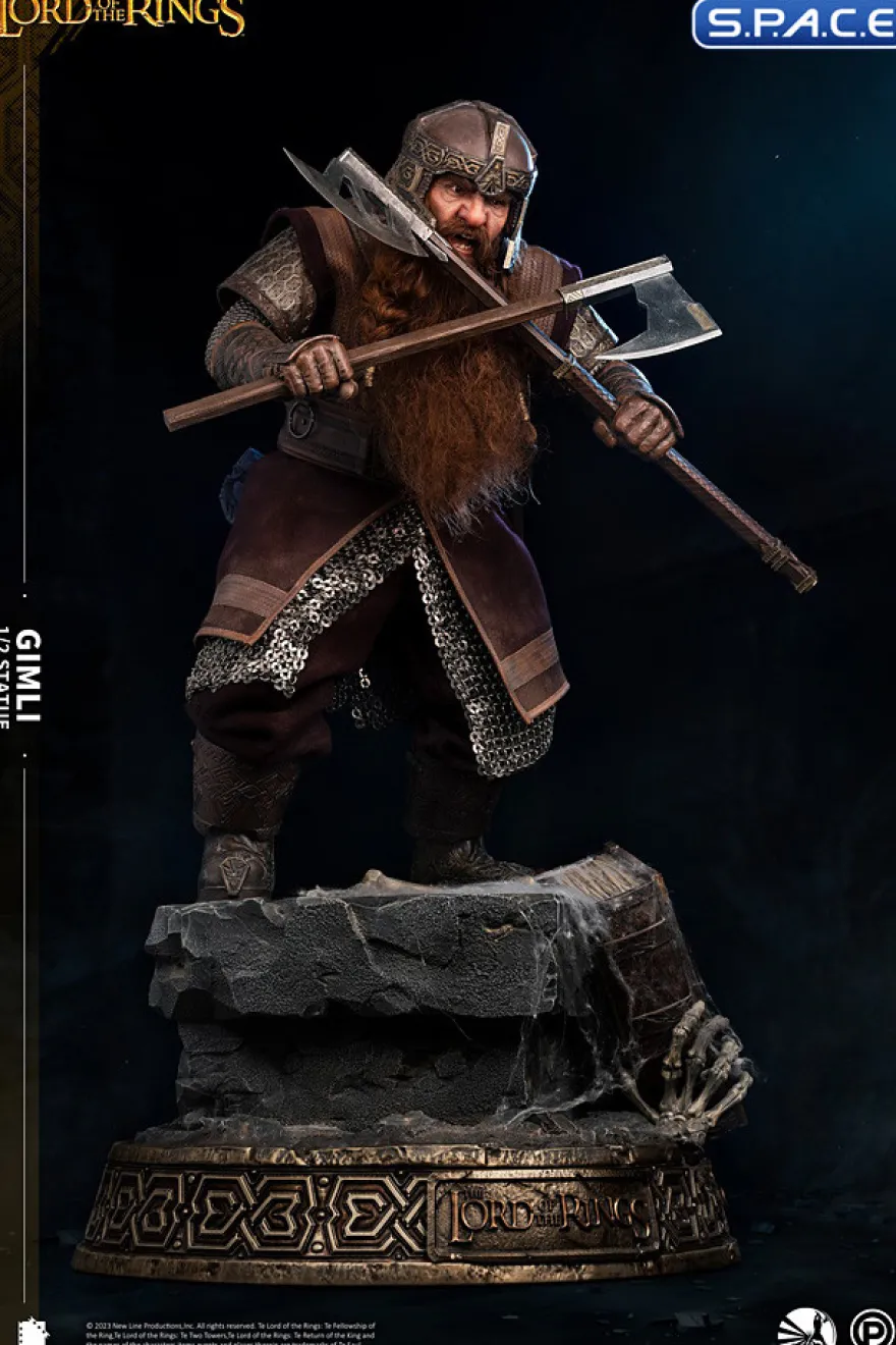 1/2 Scale Gimli Master Forge Statue