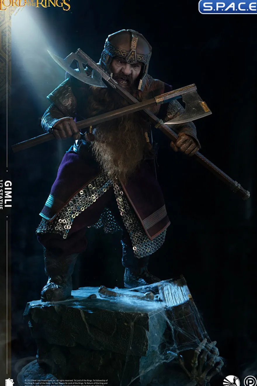 1/2 Scale Gimli Master Forge Statue