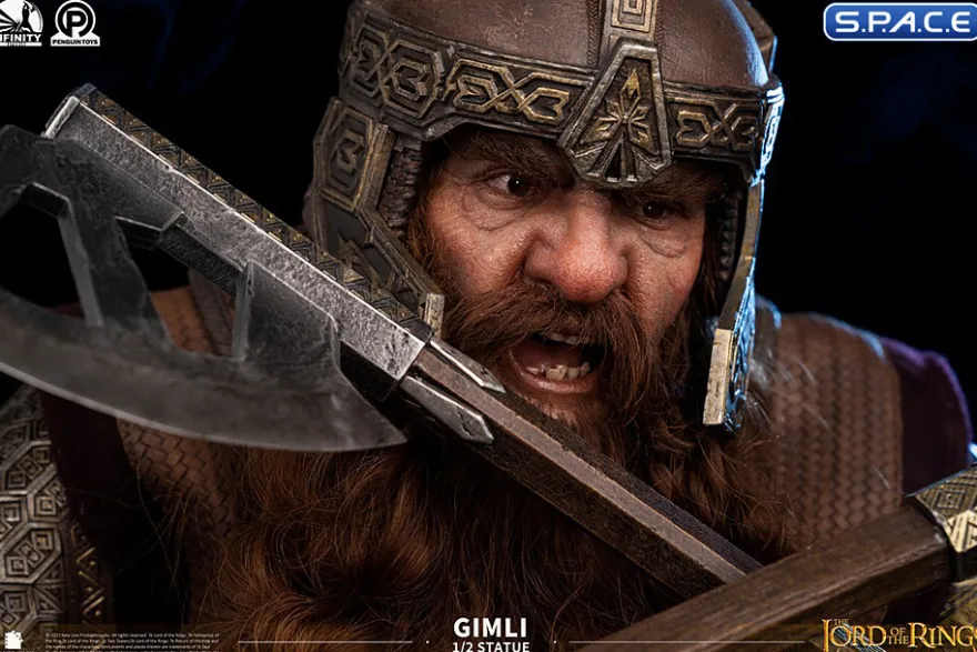 1/2 Scale Gimli Master Forge Statue