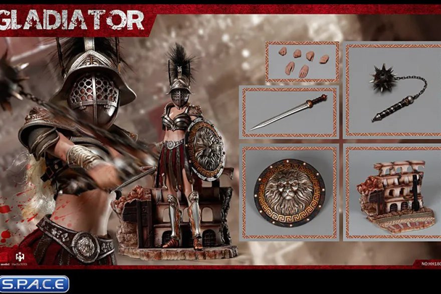 1/6 Scale Gladiatrix with black crista