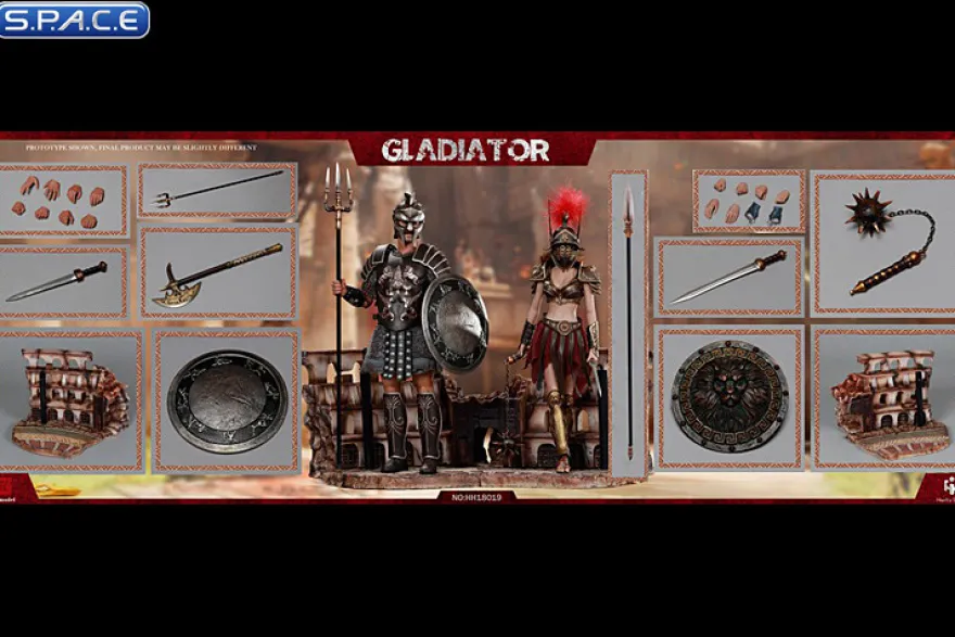 1/6 Scale Gladiatrix with red crista &