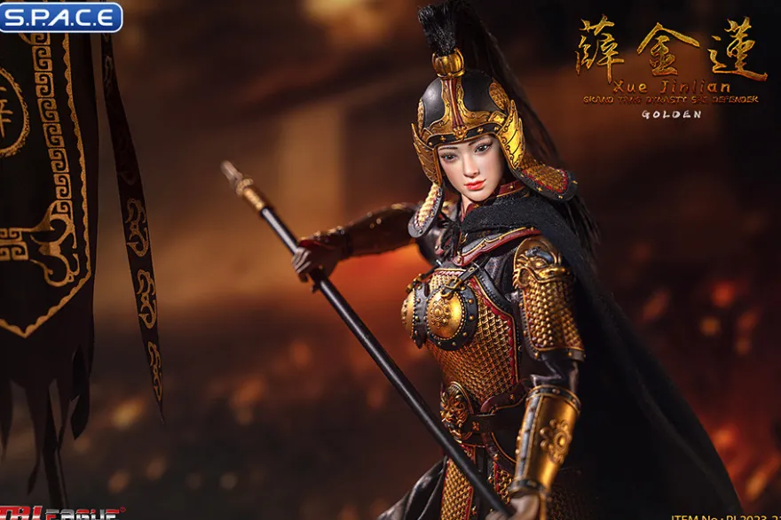 1/6 Scale Golden Fan Lihua - Grand Tang Dynasty She Commander